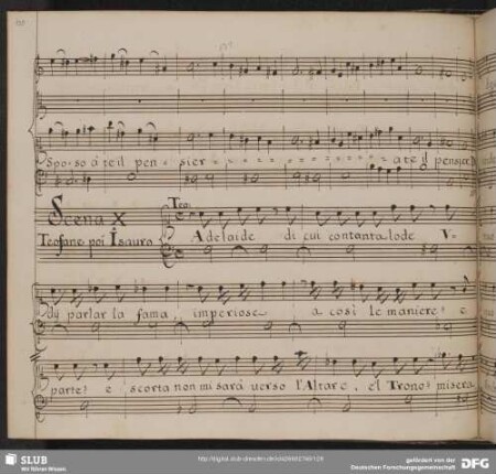 Recitativo: Adelaide di cui con tanta lode