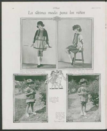 La última moda para los niños