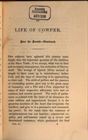 The works of William Cowper. Vol. 4