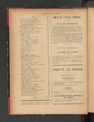 Comité Du Maroc.