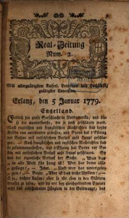 Real-Zeitung. 1779