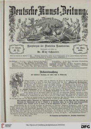 Nr. 12 (24. März 1872)