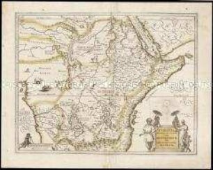 AETHIOPIA / SUPERIOR vel INFERIOR; / vulgo / ABISSINORUM / sive / PRESBITERI IOANNIS / IMPERIUM.