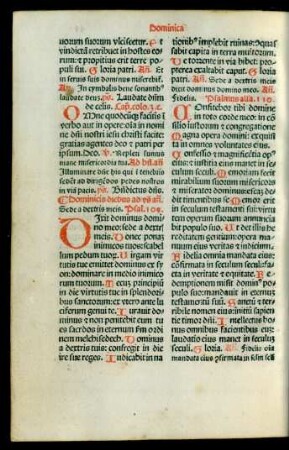 Dominicis diebus ad vesperas ... - Sabbatinis noctibus ad vesperas ...