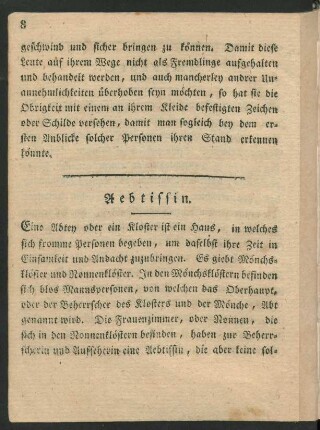 Aebtissin.