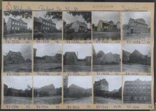 Straßenansichten. Berlin, Treptow, OT Altglienicke, Rudower Straße 45-54