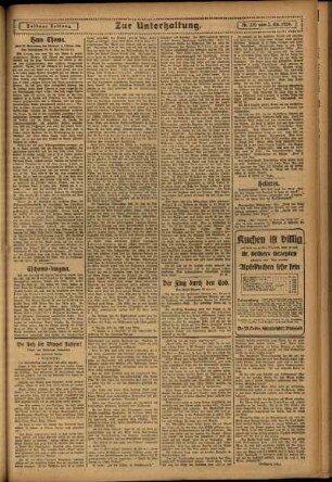 Zweite Ausgabe vom Donnerstag, den 02. Oktober 1924.