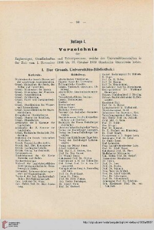 34-41 Beilage I.