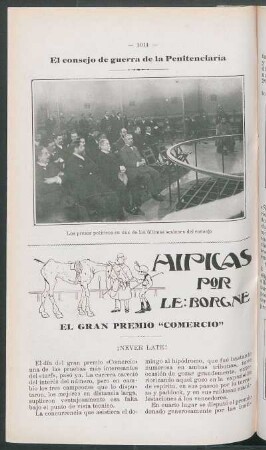 El consejo de guerra de la Penitenciaría