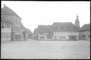 Pegau. Kirchplatz