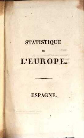 Statistique de l'Espagne