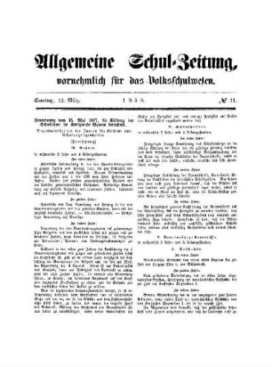 Verordnung vom 15. Mai 1857, die Bildung der Schullehrer im Königreiche Bayern betreffend : (Fortsetzung)