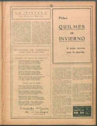 Motivos de ternura : (Del libro en prensa "Las rutas de Simbad")