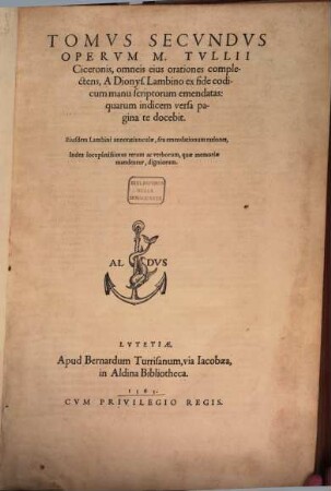 Opera omnia, quae extant, 2 (1565)