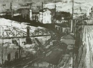 Industrie am Elbufer