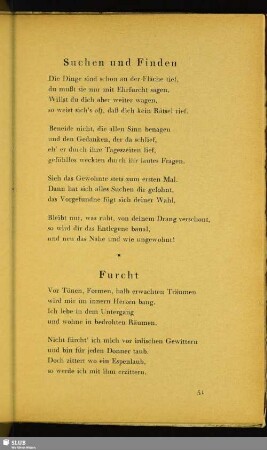 Suchen und Finden