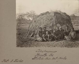 Indigene Gruppe am Otjikotosee (Sammlung Richard Wegner 1869/1931)
