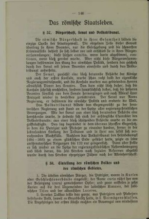 Das römische Staatsleben