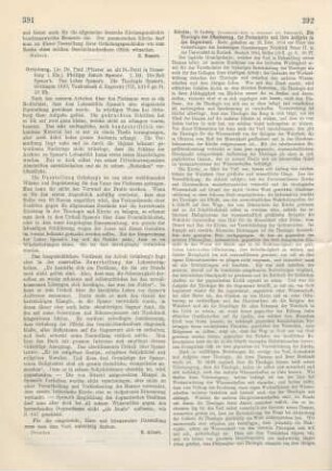 391 [Rezension] Grünberg, Paul, Die Zeit Speners, das Leben Speners, die Theologie Speners