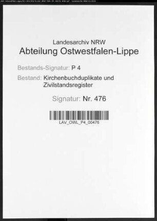 Kirchenbuchduplikat der katholischen Gemeinde Freienohl (GHT 1818-1827). (Gemeinde: Freienohl, Kreis Arnsberg)