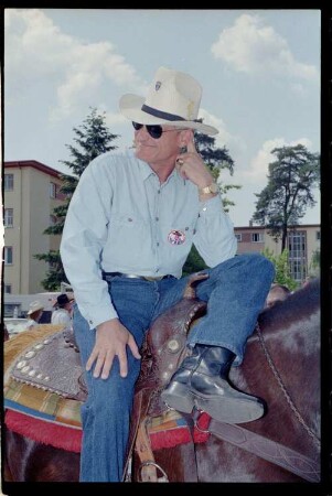 Fotografie: Rodeo/West Fest 92 auf dem Festplatz Deutsch-Amerikanisches Volksfest in Berlin-Dahlem