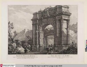 ARCH OF POLA IN ISTRIA ARC DE POLA EN ISTRIE