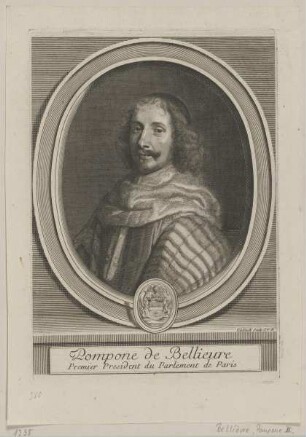 Bildnis des Pompone de Bellieure