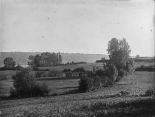 Landschaft bei Sedan : Blick über die Landschaft bei Sedan.