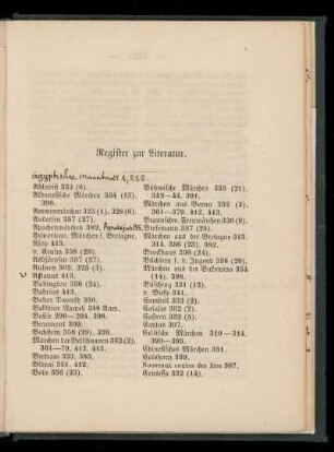 Register zur Literatur.