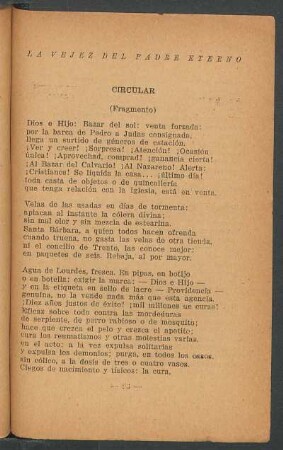 Circular : (Fragmento)
