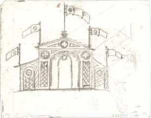 Reiffenstuel, Michael; Studienblätter - Gebäude (Ansicht)