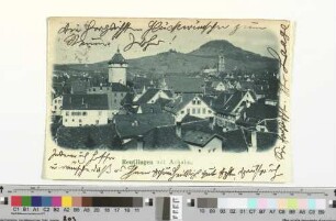 Postkarte an Gustav Schiefler
