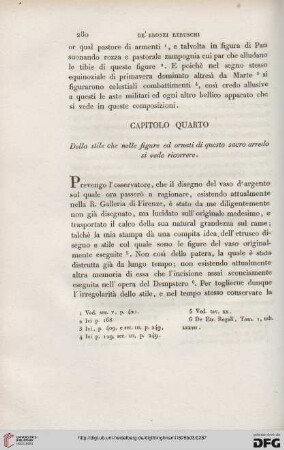Capitolo quarto