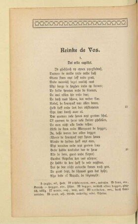 Reinke de Vos