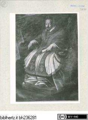 Zyklus von Porträts mit Päpsten, die dem Oratorium verbunden waren, Papst Gregor XV.