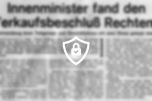 Innenminister fand [Name maskiert] Rechtens