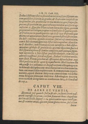 Caput VIII. De Aere Et Ventis.