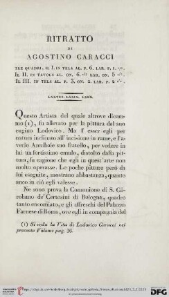Ritratto di Agostino Carracci