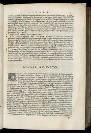 Cesare Augusto.