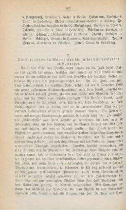 462-467 Die Lutherfeier in Worms und die lutherische Conferenz in Hannover