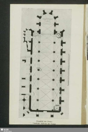 Grundriß des Domes