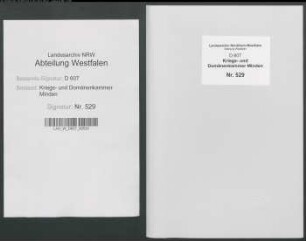 Amt Hausberge - Vogtei Gohfeld - Bauerschaft Jöllenbeck: Protokoll des Katasterverhörs