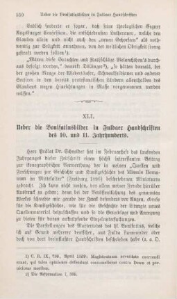 550-556 Ueber die Bonifatiusbilder in Fuldaer Handschriften des 10. und 11. Jahrhunderts