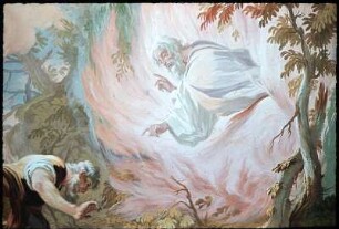 Moses vor dem brennenden Dornbusch