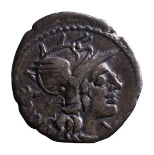 Münze, Denar, 135 v.Chr.