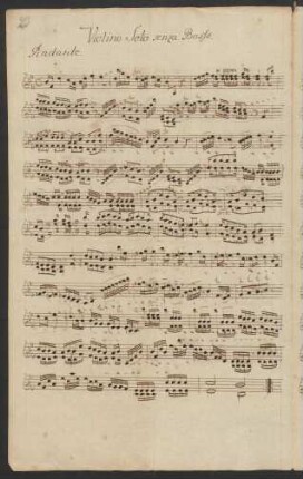 Instrumentalstücke; vl; B-Dur