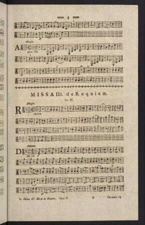 5-7, Missa III. de Requiem