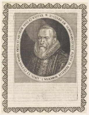 Bildnis des Ioannes ab Oldenbarnevelt