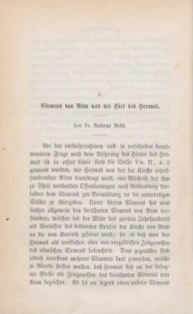 44-52 Clemens von Rom und der Hirt des Hermas