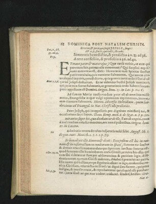 Dominica Post Natalem Christi.